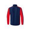 Afbeelding van ERIMA Six Wings jack met afneembare mouwen Unisex | new navy/rood | 1062204