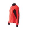 Afbeelding van Mascot 18494-962 Sweatshirt met rits signaal rood/zwart