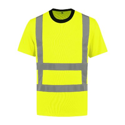 Foto van Bestex T-shirt RWS 100% polyester| TSRWS100 | 017-geel