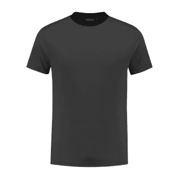 Foto van Indushirt TS 180 T-shirt antraciet-zwart