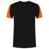 Afbeelding van T-shirt Bicolor Redefined | zwart/oranje | 106106-0998 | TRICORP WORKWEAR