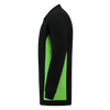 Afbeelding van Polosweater Bicolor Borstzak | zwart/limegroen | 302001-0937 | TRICORP WORKWEAR