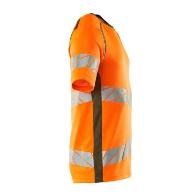 Foto van Mascot Accelerate Safe T-shirt | 19082-771 | 1433-hi-vis oranje/mosgroen