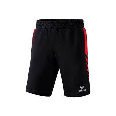 Foto van ERIMA Six Wings worker short Kinderen | zwart/rood | 1152210
