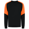 Afbeelding van Sweater Bicolor Redefined | zwart/oranje | 306112-0998 | TRICORP WORKWEAR