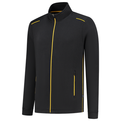 Sweatvest Accent | zwart/geel | 302702-0907 | TRICORP WORKWEAR Sweatvest Accent | zwart/geel | 302702-0907 | TRICORP WORKWEAR