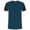 Afbeelding van T-shirt Bicolor Redefined | petrol/zwart | 106106-9309 | TRICORP WORKWEAR