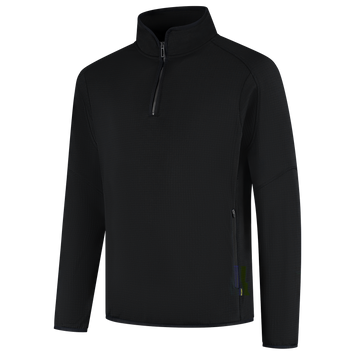 Foto van Technical Fleecejack 1/4 Zip Redefined | zwart | 306118-09 | TRICORP WORKWEAR