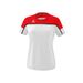 ERIMA CHANGE by erima T-shirt Dames | wit/rood/zwart | 1082324