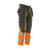 Afbeelding van Mascot Accelerate Safe Broek met spijkerzakken | 19131-711 | 1814-donkerantraciet/hi-vis oranje