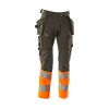 Afbeelding van Mascot Accelerate Safe Broek met spijkerzakken | 19131-711 | 1814-donkerantraciet/hi-vis oranje