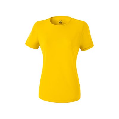 Functioneel teamsport T-shirt Dames | geel | 208619