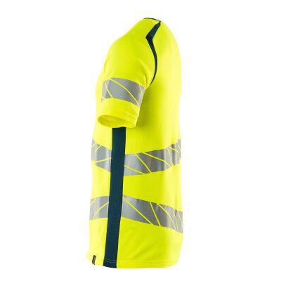 Foto van Mascot Accelerate Safe T-shirt | 19082-771 | 1744-hi-vis geel/donkerpetrol