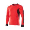 Afbeelding van Mascot 18384-962 Sweatshirt signaal rood/zwart