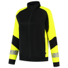 Afbeelding van Sweatvest Reflective Redefined Dames | zwart/fluorgeel | 306115-0917 | TRICORP WORKWEAR