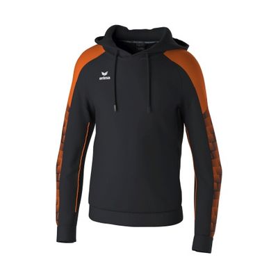 Foto van ERIMA EVO STAR sweatshirt met capuchon Unisex | zwart/oranje | 1072410