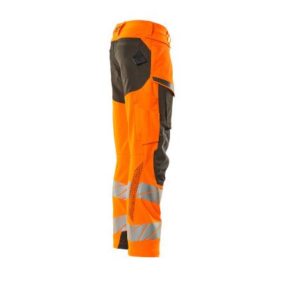 Foto van Mascot Accelerate Safe Broek met kniezakken | 19079-511 | 1418-hi-vis oranje/donkerantraciet