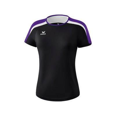 Liga 2.0 T-shirt Dames | zwart/donker violet/wit | 1081840
