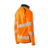 Afbeelding van Mascot Accelerate Safe Sweatshirt met rits | 19184-781 | 1444-hi-vis oranje/donkerpetrol