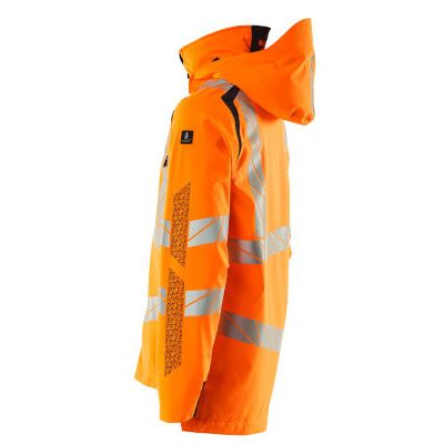 Foto van Mascot Accelerate Safe Shell jas | 19001-449 | 14010-hi-vis oranje/donkermarine