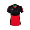 Afbeelding van ERIMA Six Wings T-shirt Dames | rood/zwart | 1082254