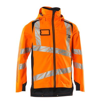 Foto van Mascot Accelerate Safe Shell jas | 19001-449 | 14010-hi-vis oranje/donkermarine