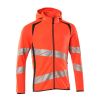 Afbeelding van Mascot Accelerate Safe Capuchontrui met rits | 19284-781 | 22210-hi-vis rood/donkermarine