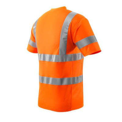 Foto van T-shirt, V-hals, klasse 2 | 18282-995 | 014-hi-vis oranje