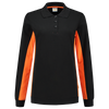Afbeelding van Polosweater Bicolor Dames | zwart/oranje | 302002-0998 | TRICORP WORKWEAR