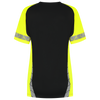 Afbeelding van T-shirt Reflective Redefined Dames | zwart/fluorgeel | 106108-0917 | TRICORP WORKWEAR