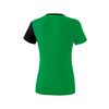 Afbeelding van 5-C T-shirt Dames | smaragd/zwart/wit | 1081915