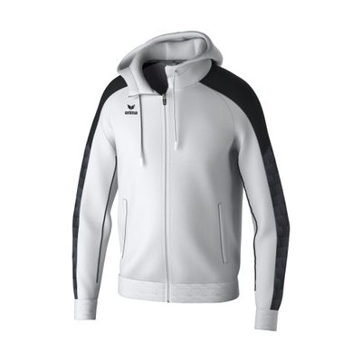Foto van ERIMA EVO STAR trainingsjack met capuchon Kinderen | wit/zwart | 1032408