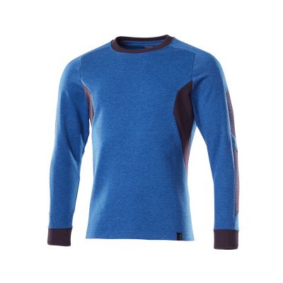 Foto van Mascot 18384-962 Sweatshirt azur blauw/donker marine