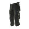 Afbeelding van Driekwart broek, spijkerzakken, stretch | 17049-311 | 09-zwart