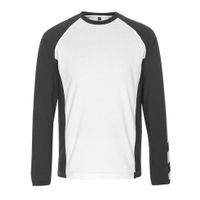 Mascot Bielefeld langemouwshirt | 50568-959 | 0618-wit/donkerantraciet