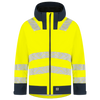 Afbeelding van Regenjas Techshell High Vis Redefined | fluorgeel/donkermarine | 406108-17010 | TRICORP WORKWEAR