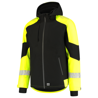 Winterjas Ripstop Reflective Redefined | zwart/fluorgeel | 406117-0917 | TRICORP WORKWEAR