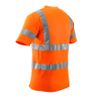 Afbeelding van T-shirt, V-hals, klasse 2 | 18282-995 | 014-hi-vis oranje