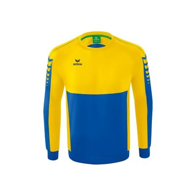 Foto van ERIMA Six Wings sweatshirt Kinderen | new royal/geel | 1072206