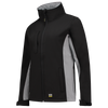 Afbeelding van Softshell Bicolor Dames | zwart/grijs | 402008-09 | TRICORP WORKWEAR