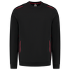 Afbeelding van Sweater Accent | zwart/rood | 302703-0902 | TRICORP WORKWEAR