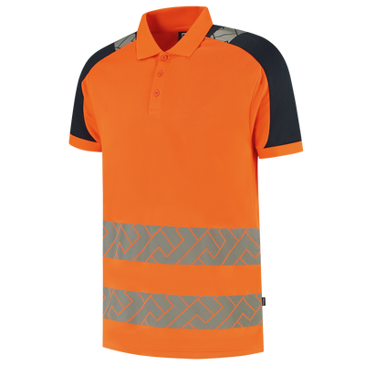 Poloshirt High Vis Redefined | fluororanje/donkermarine | 206103-14010 | TRICORP WORKWEAR Poloshirt High Vis Redefined | fluororanje/donkermarine | 206103-14010 | TRICORP WORKWEAR
