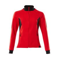 Mascot 18494-962 Sweatshirt met rits signaal rood/zwart
