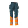 Afbeelding van Mascot Accelerate Safe Broek met spijkerzakken | 19131-711 | 4414-donkerpetrol/hi-vis oranje