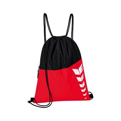 Erima Six Wings gymtas, rood/zwart, 7232327