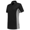 Afbeelding van Poloshirt Bicolor Dames | zwart/grijs | 202003-09 | TRICORP WORKWEAR