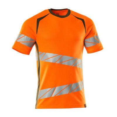 Foto van Mascot Accelerate Safe T-shirt | 19082-771 | 1433-hi-vis oranje/mosgroen