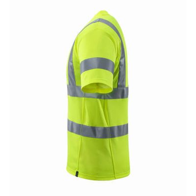 Foto van T-shirt, V-hals, klasse 2 | 18282-995 | 017-hi-vis geel