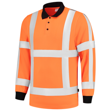 Poloshirt RWS Birdseye Lange Mouw | fluororanje | 203005-14 | TRICORP SAFETY Foto van Poloshirt RWS Birdseye Lange Mouw | fluororanje | 203005-14 | TRICORP SAFETY