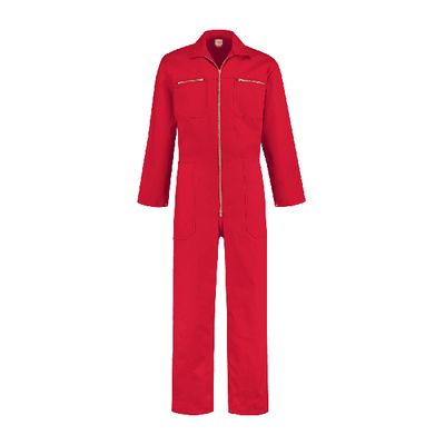 Bestex kinderoverall 100% katoen| KOV100 | 02-rood